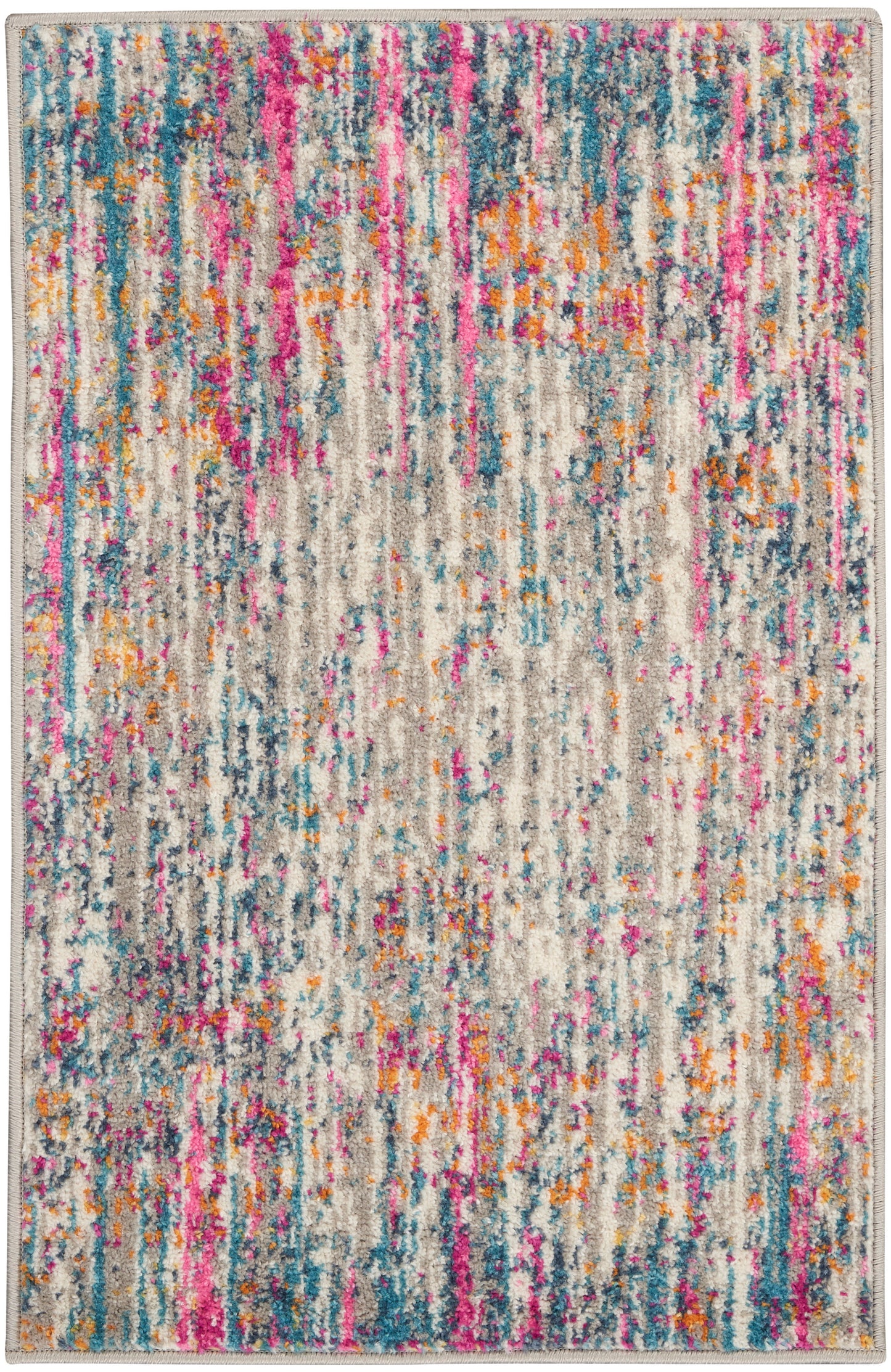 Nourison Home Passion PSN09 Ivory Multicolor Contemporary Power-loomed Rugs