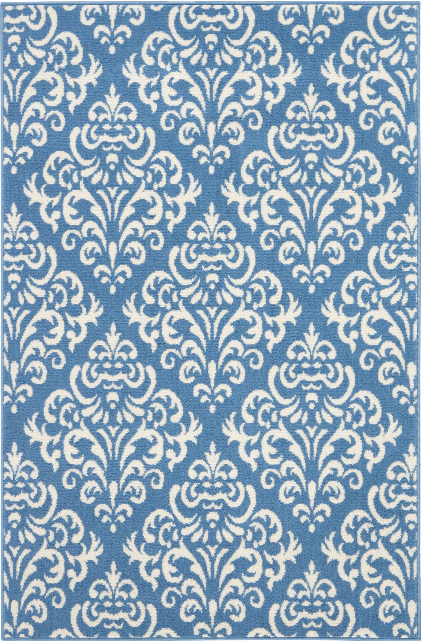 Nourison Home Grafix GRF06 Blue Transitional Power-loomed Rug