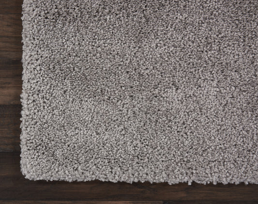 Nourison Home Malibu Shag Silver Grey Contemporary