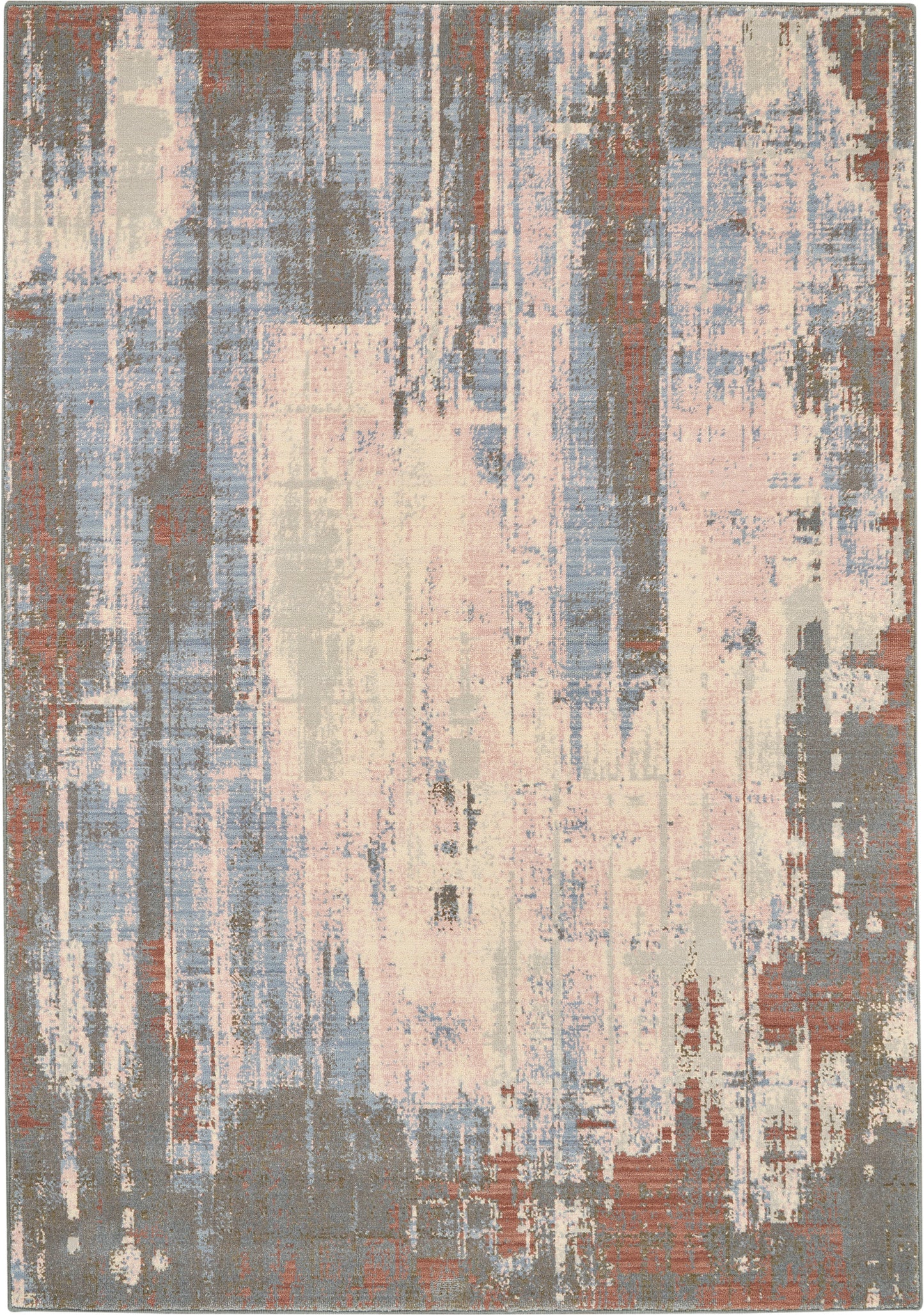 Nourison Home Artworks ATW04 Multicolor Contemporary Loom-woven Rug