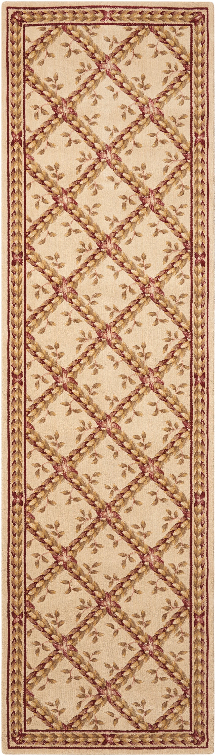 Nourison Home Ashton House AS09 Beige Traditional Loom-woven Rug