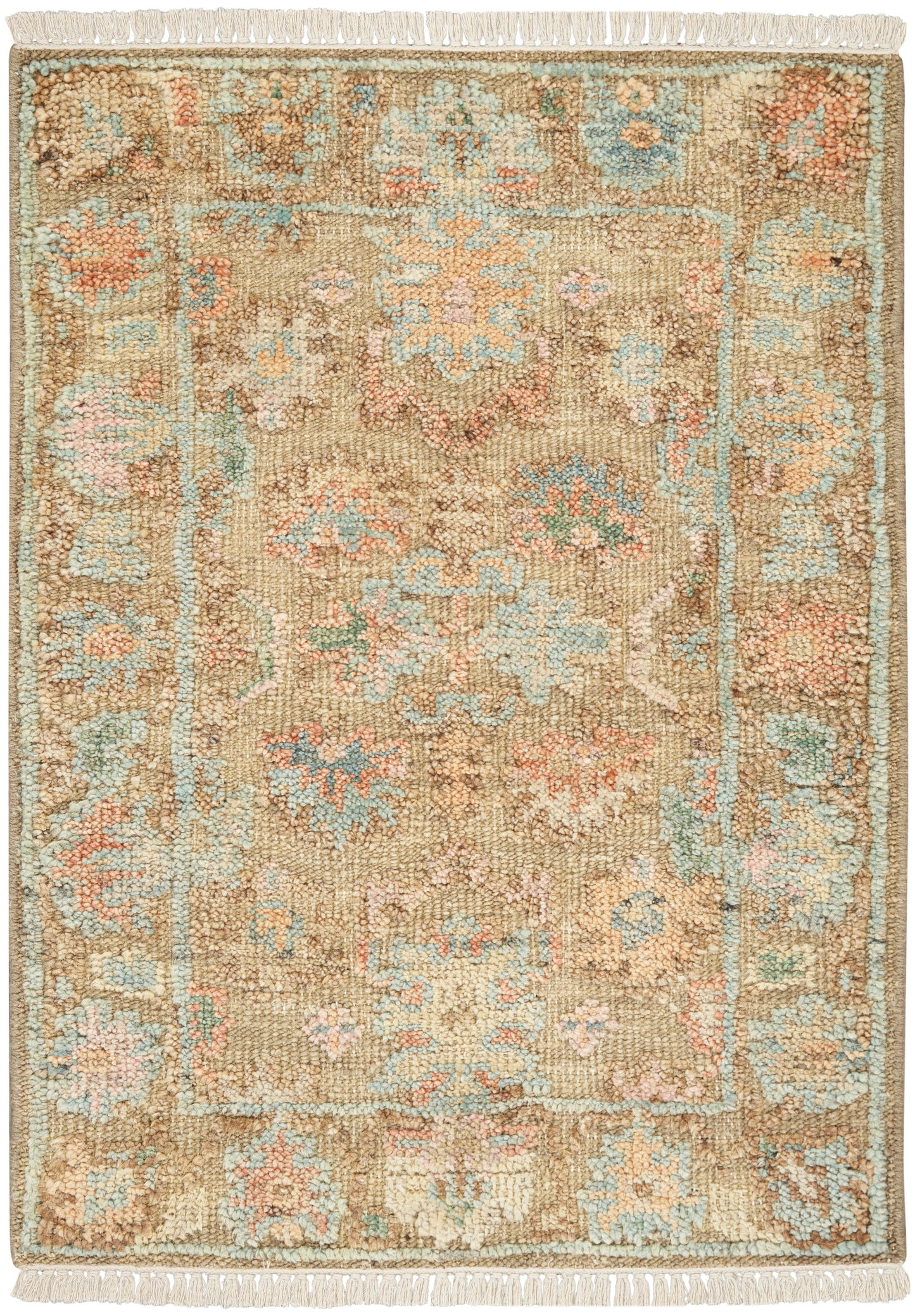 Nourison Home Heritage Vine HTV05 Charcoal Traditional Hand Knotted Rug