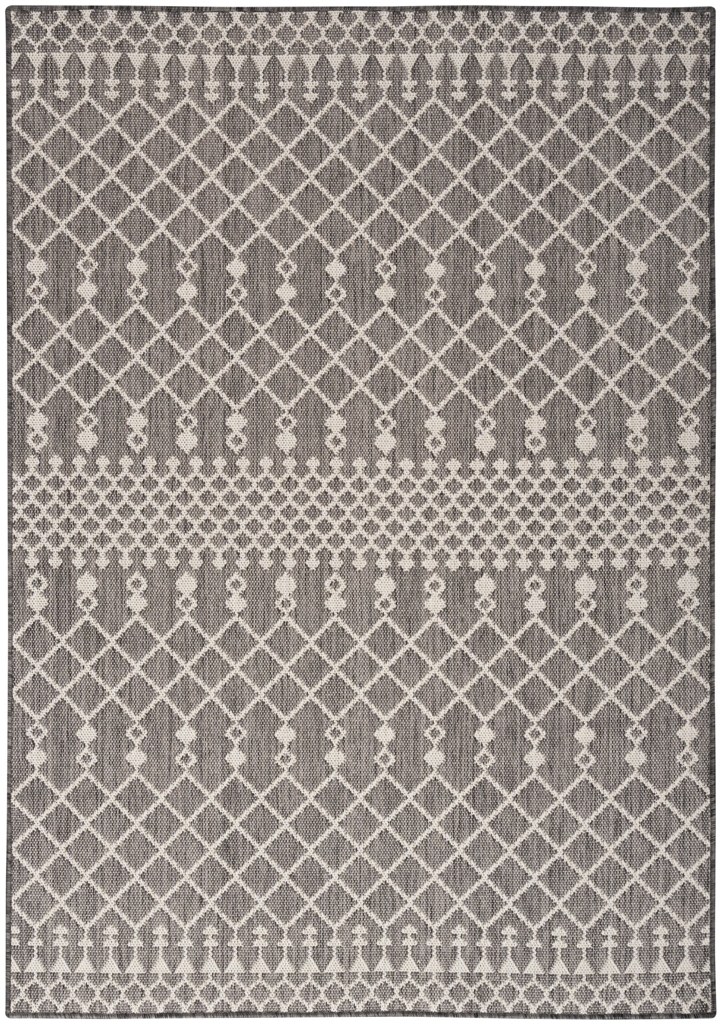 Nourison Home Positano POS02 Charcoal Contemporary Power-loomed Rug