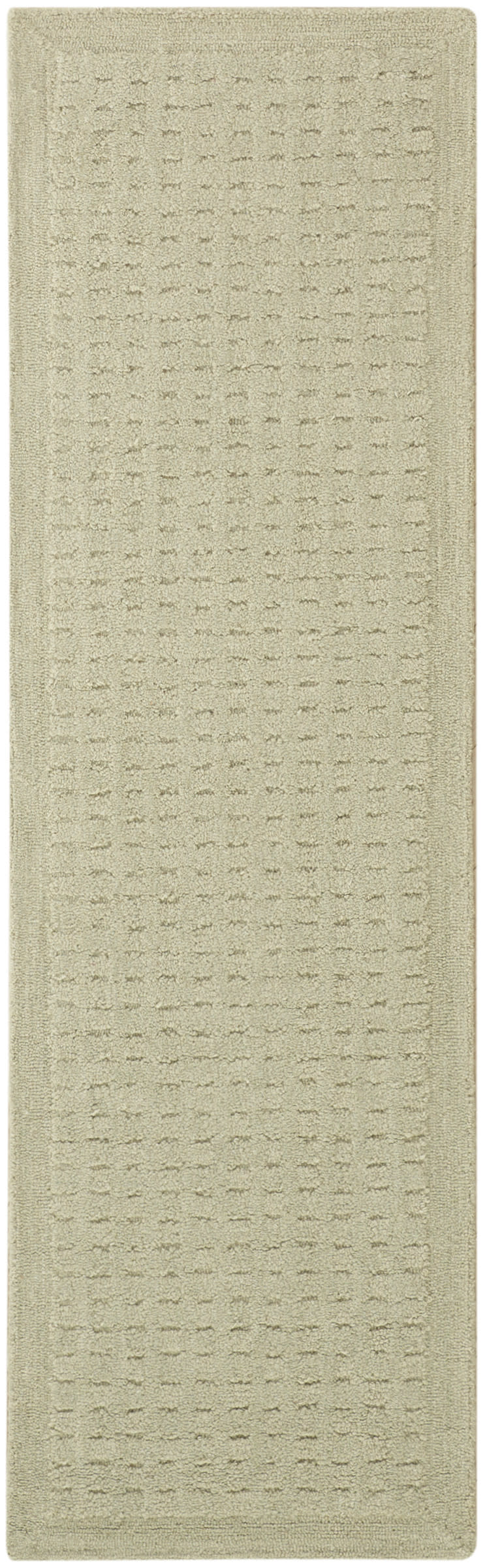 DKNY Pure Grids PGR01 Light Green Contemporary Hand Tufted Rug