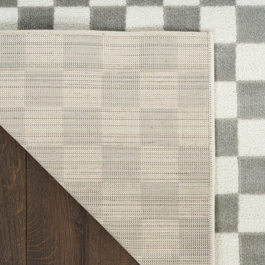 Nourison Home Serenity Home Ivory Grey Contemporary