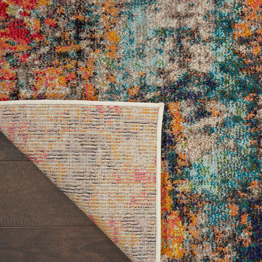 Nourison Home Celestial Multicolor Contemporary