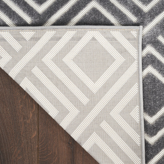 Nourison Home Care Free Grey Contemporary