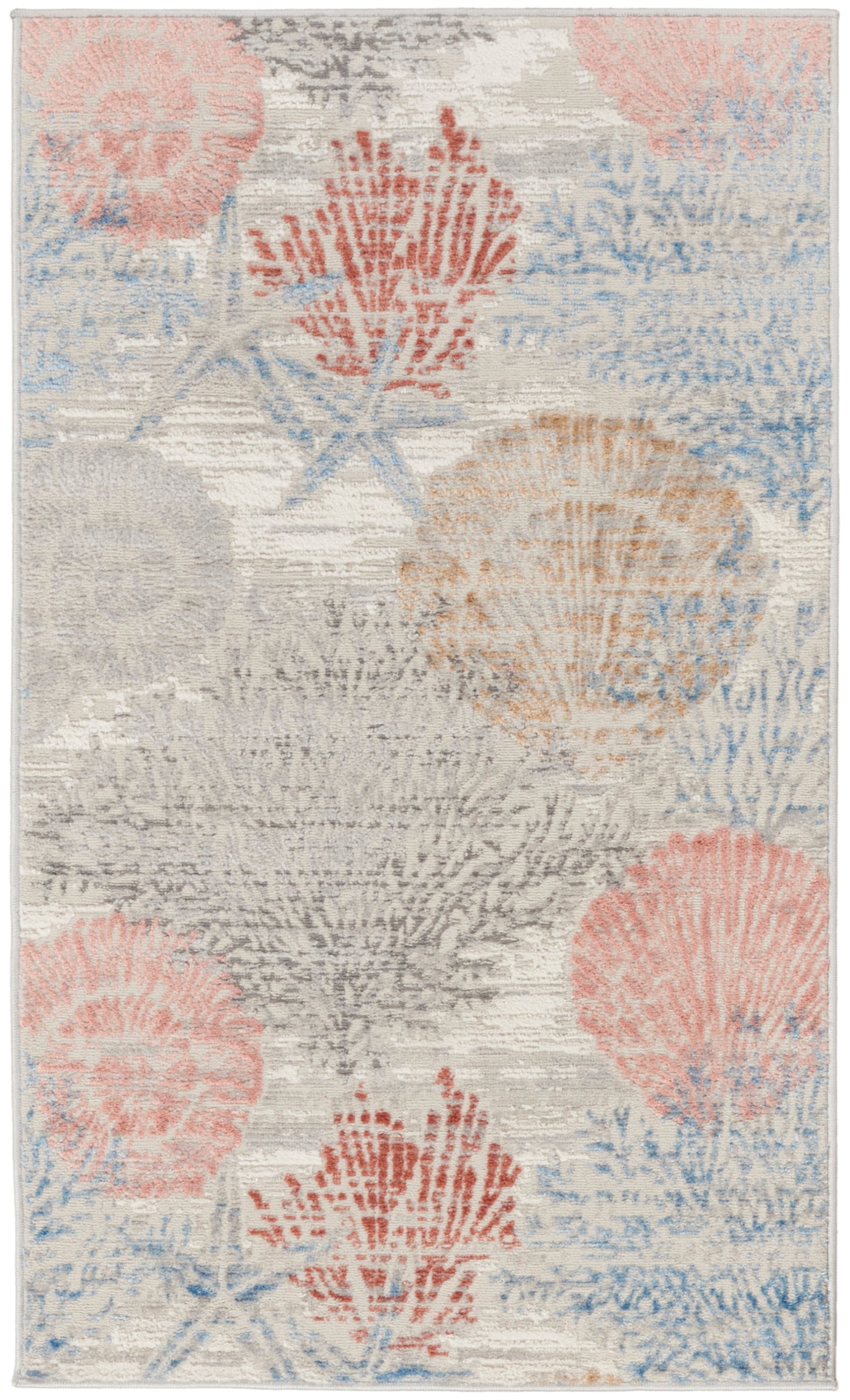 Nourison Home Seaside SDS04 Multicolor Contemporary Power-loomed Rug