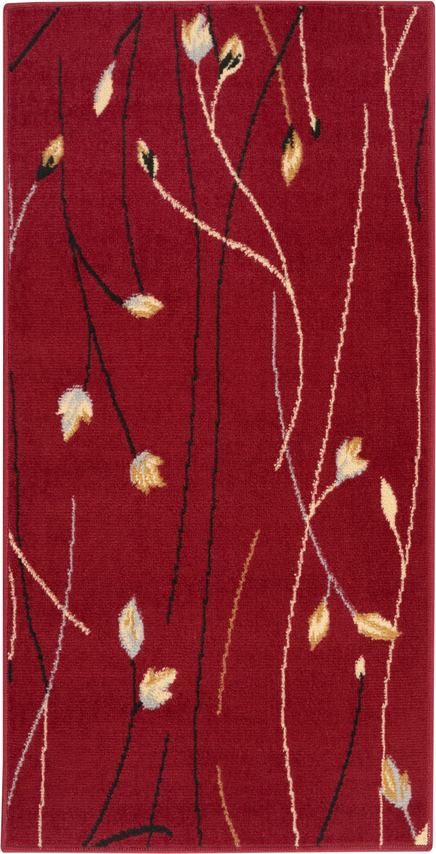 Nourison Home Grafix GRF15 Red Contemporary Power-loomed Rug