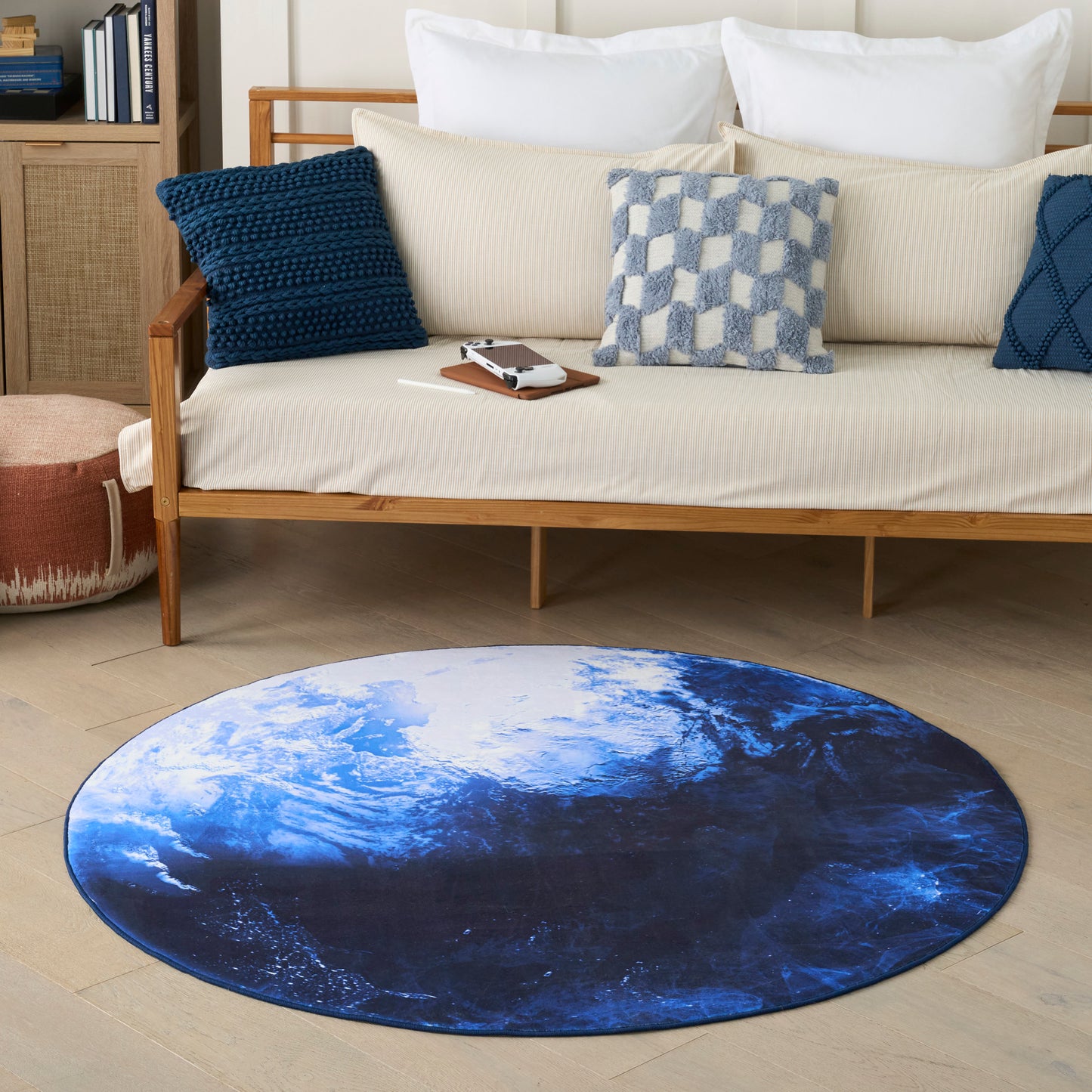 Nourison Home Imagination Blue Contemporary