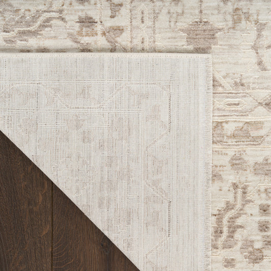 Nourison Home Shadows Ivory Grey Traditional