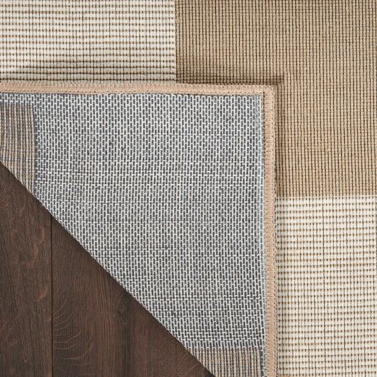 Nourison Home Washable Modern Jute Natural Ivory Contemporary