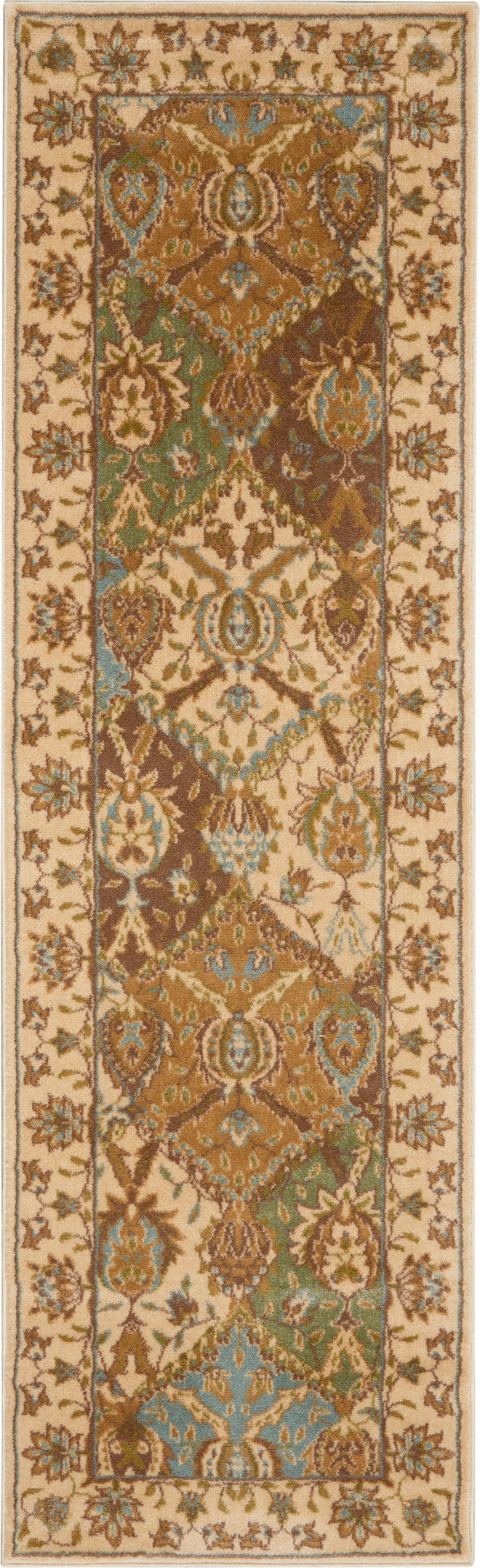 Nourison Home Modesto MDS04 Beige Traditional Power-loomed Rug