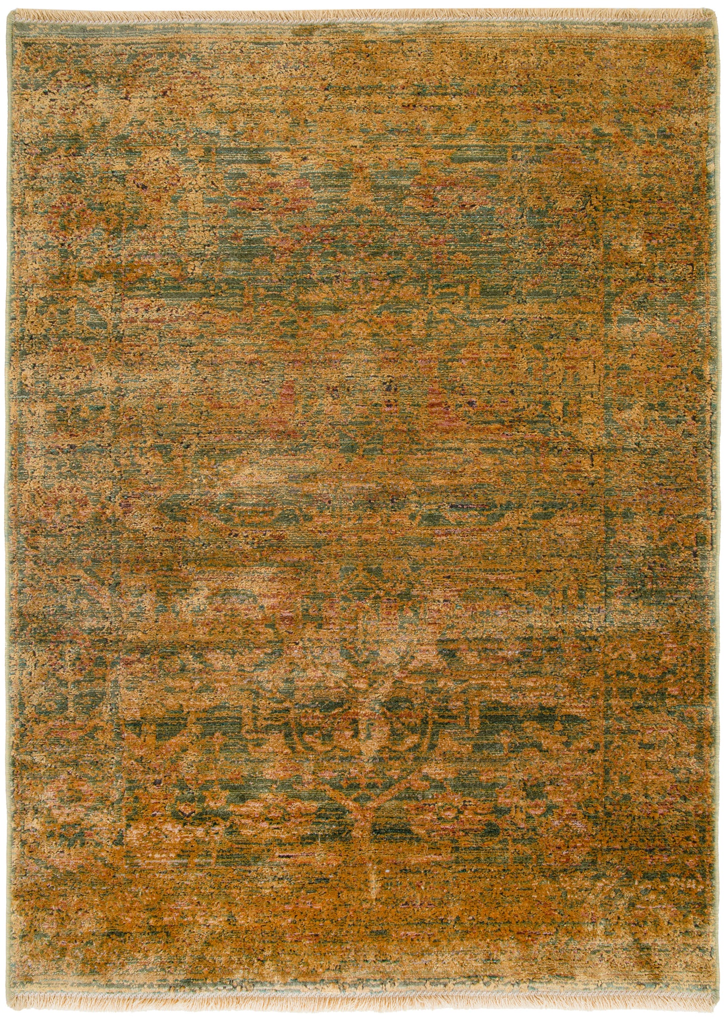 Nourison Home Luxurious LRS01 Olive Traditional Loom-woven Rug