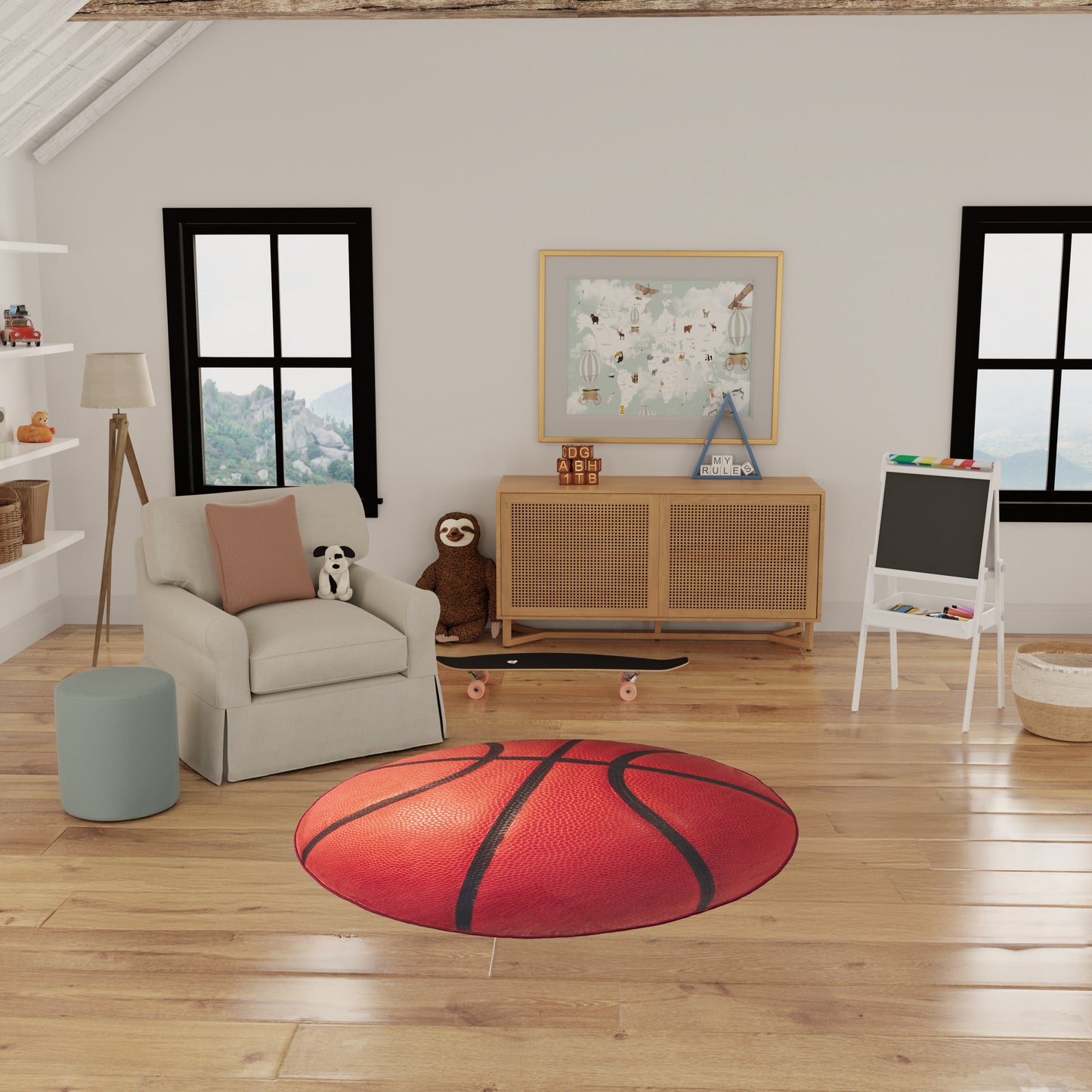 Nourison Home Imagination Orange Contemporary