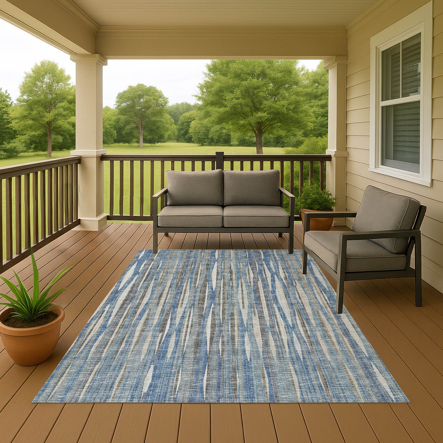 Dalyn Rugs Amador Sky Transitional