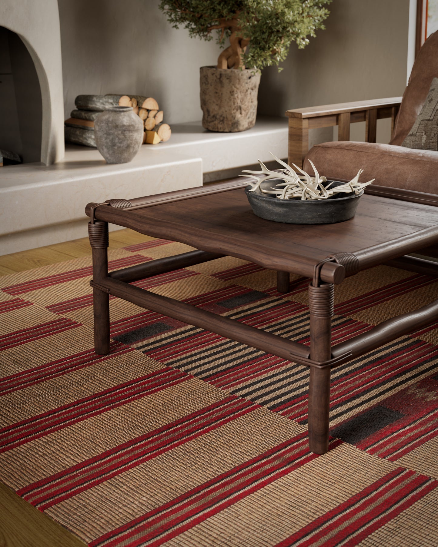 Momeni Adobe Red Transitional