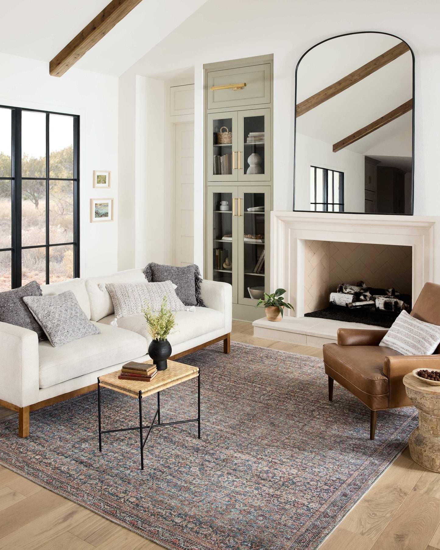 Loloi II Adrian Denim Multi Traditional