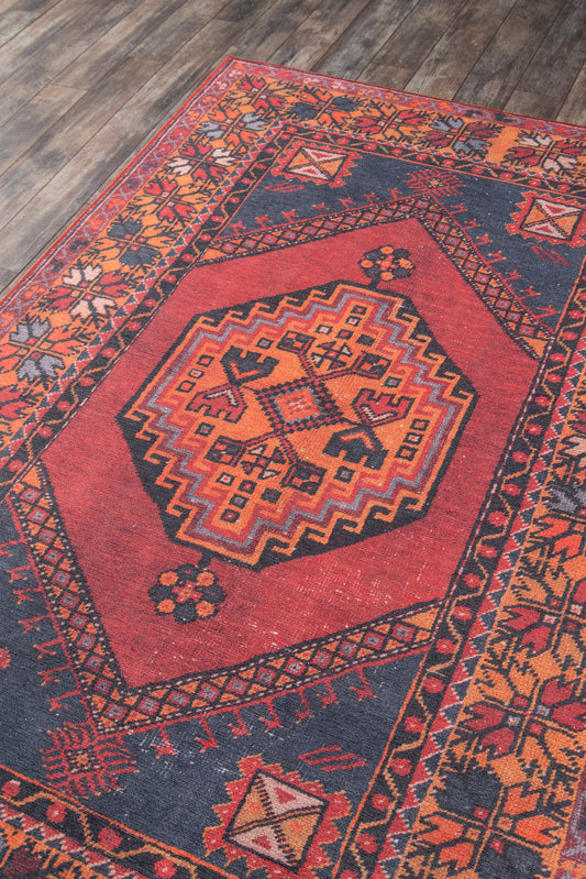Momeni Afshar Red Traditional
