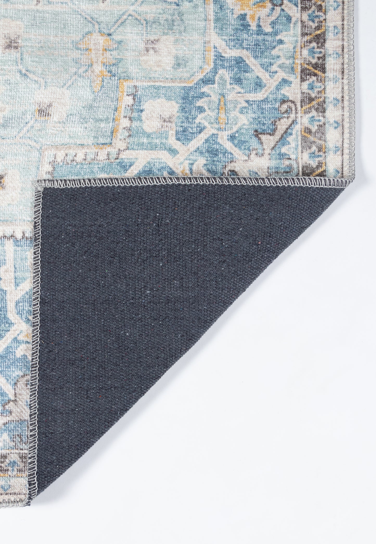 Momeni Afshar Light Blue Traditional