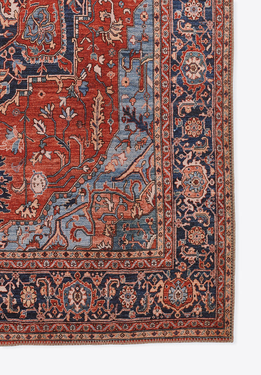 Momeni Afshar Red Traditional