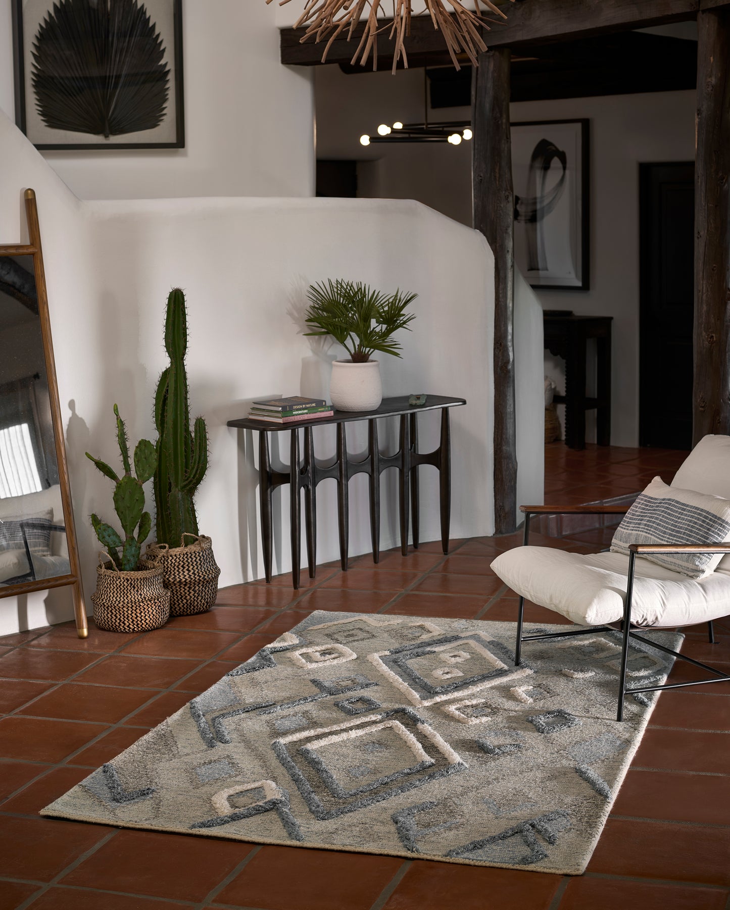 Momeni Allegro Blue Contemporary