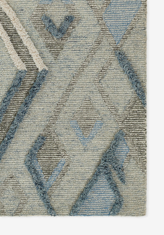 Momeni Allegro Blue Contemporary