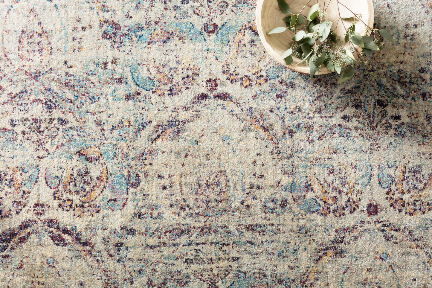 Loloi Anastasia Silver Plum Transitional