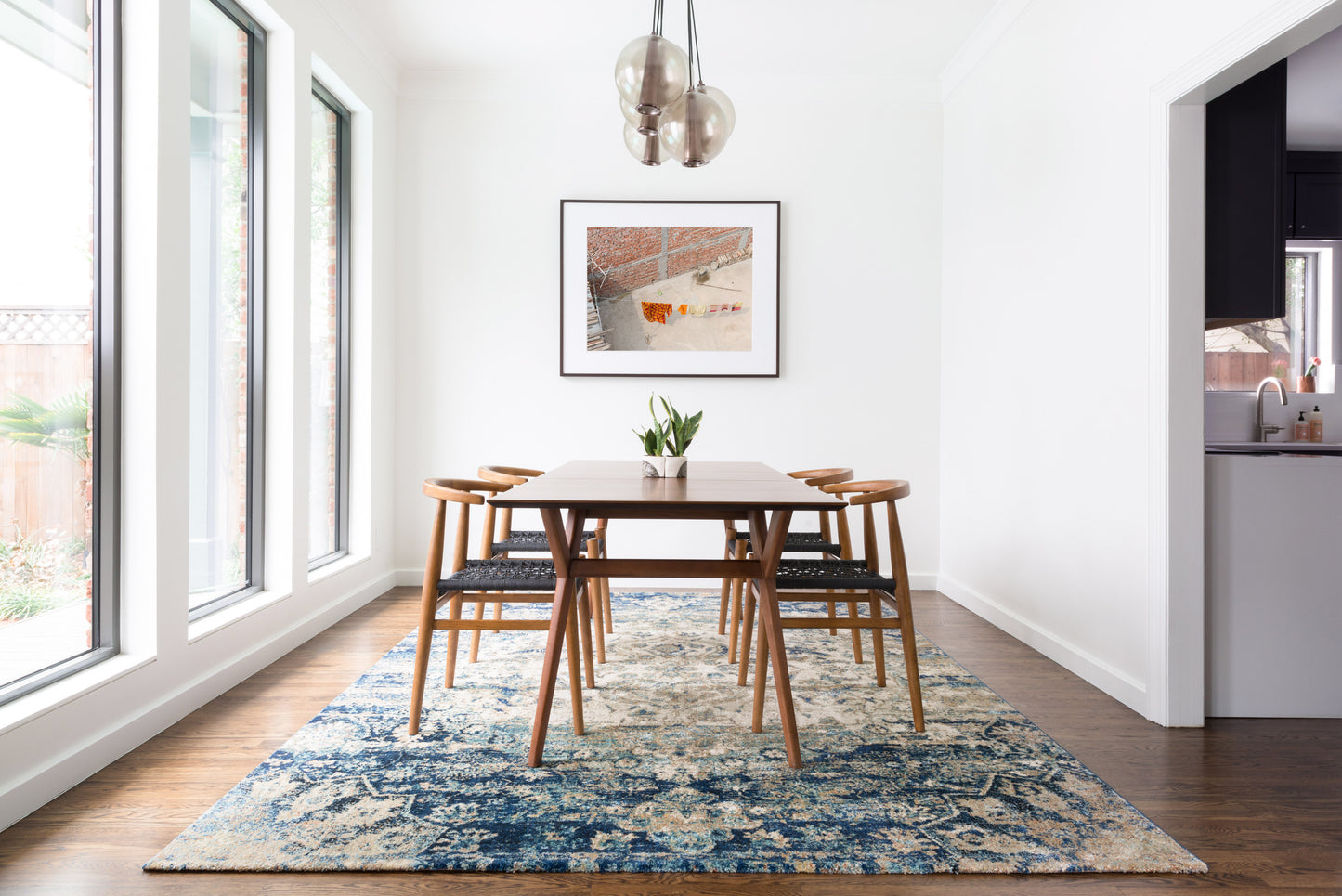 Loloi Anastasia Blue Ivory Transitional