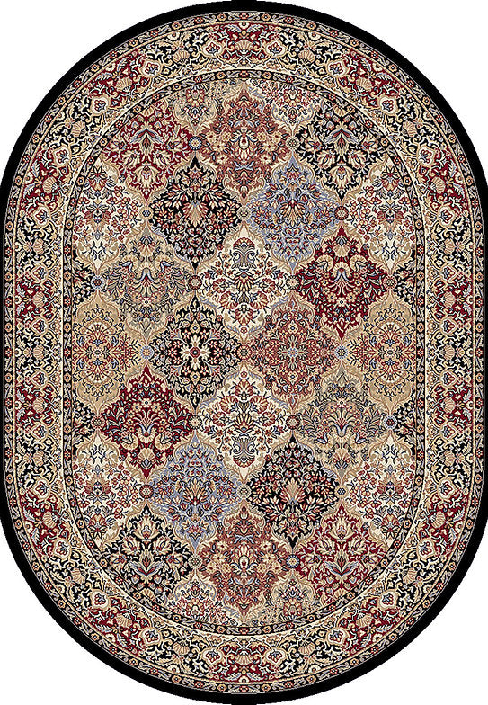 Dynamic Rugs Ancient Garden 57008 Multi Traditional Machine-Made Rug