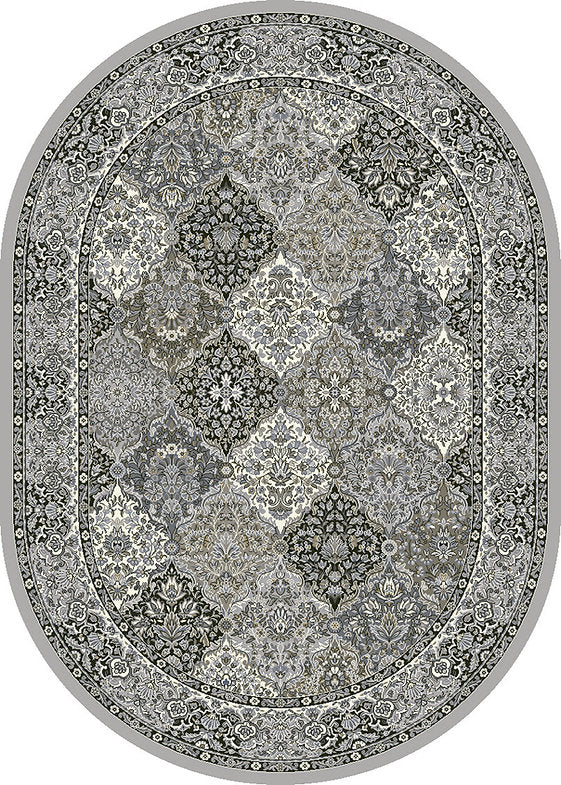 Dynamic Rugs Ancient Garden 57008 Cream Grey Traditional Machine-Made Rug