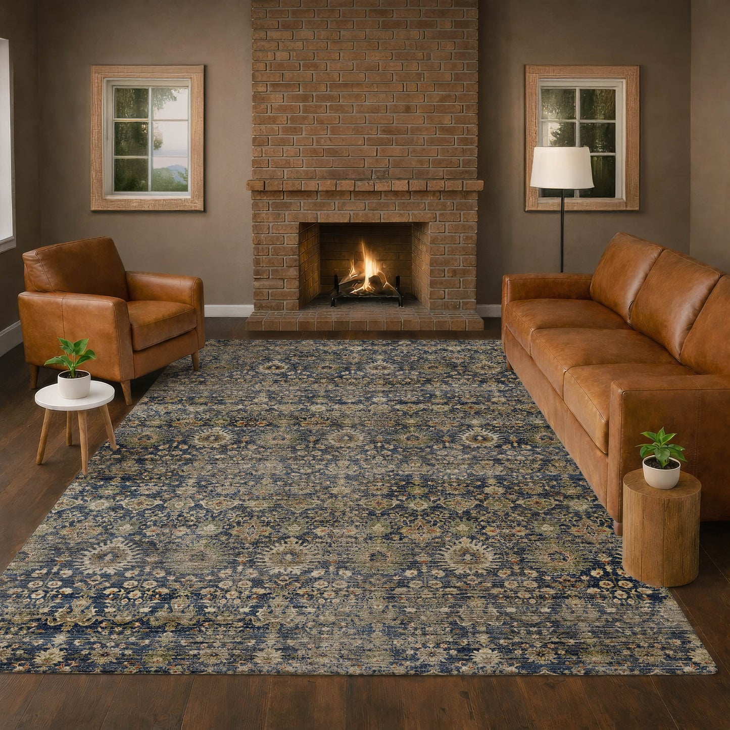 Dalyn Rugs Aristo Navy Traditional