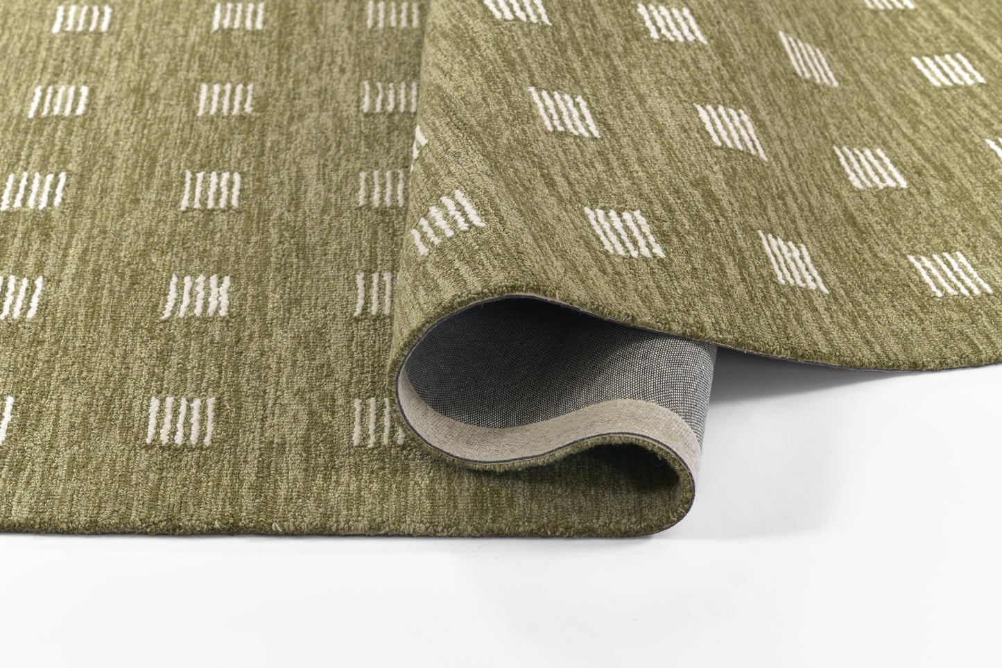 Momeni Archer Green Contemporary
