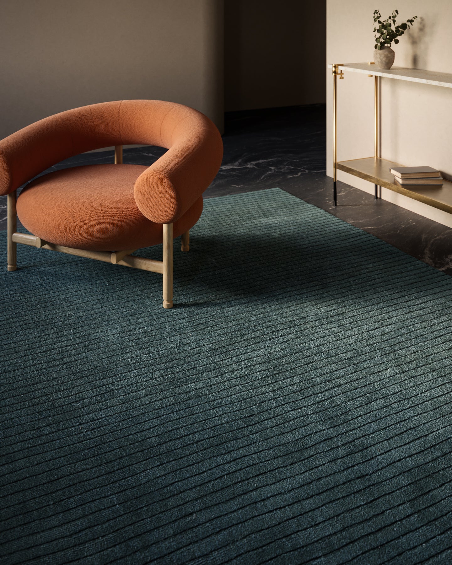 Momeni Asher Blue Contemporary