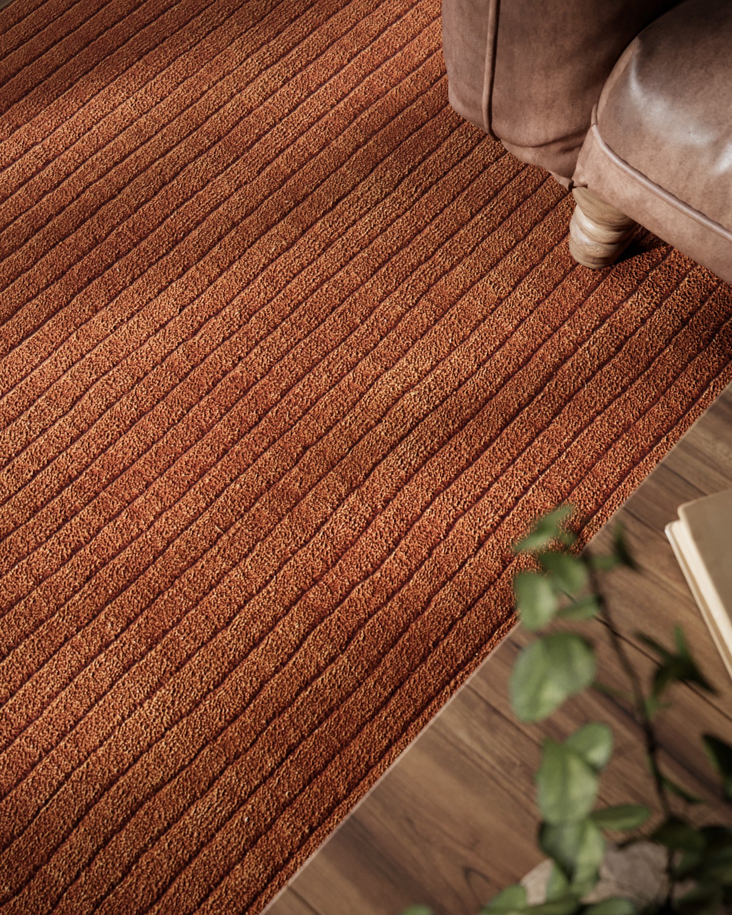 Momeni Asher Rust Contemporary