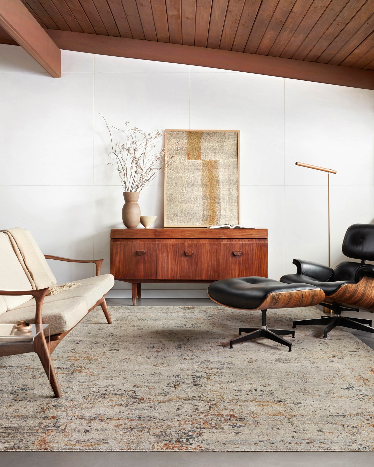 Loloi Axel Silver Spice Contemporary