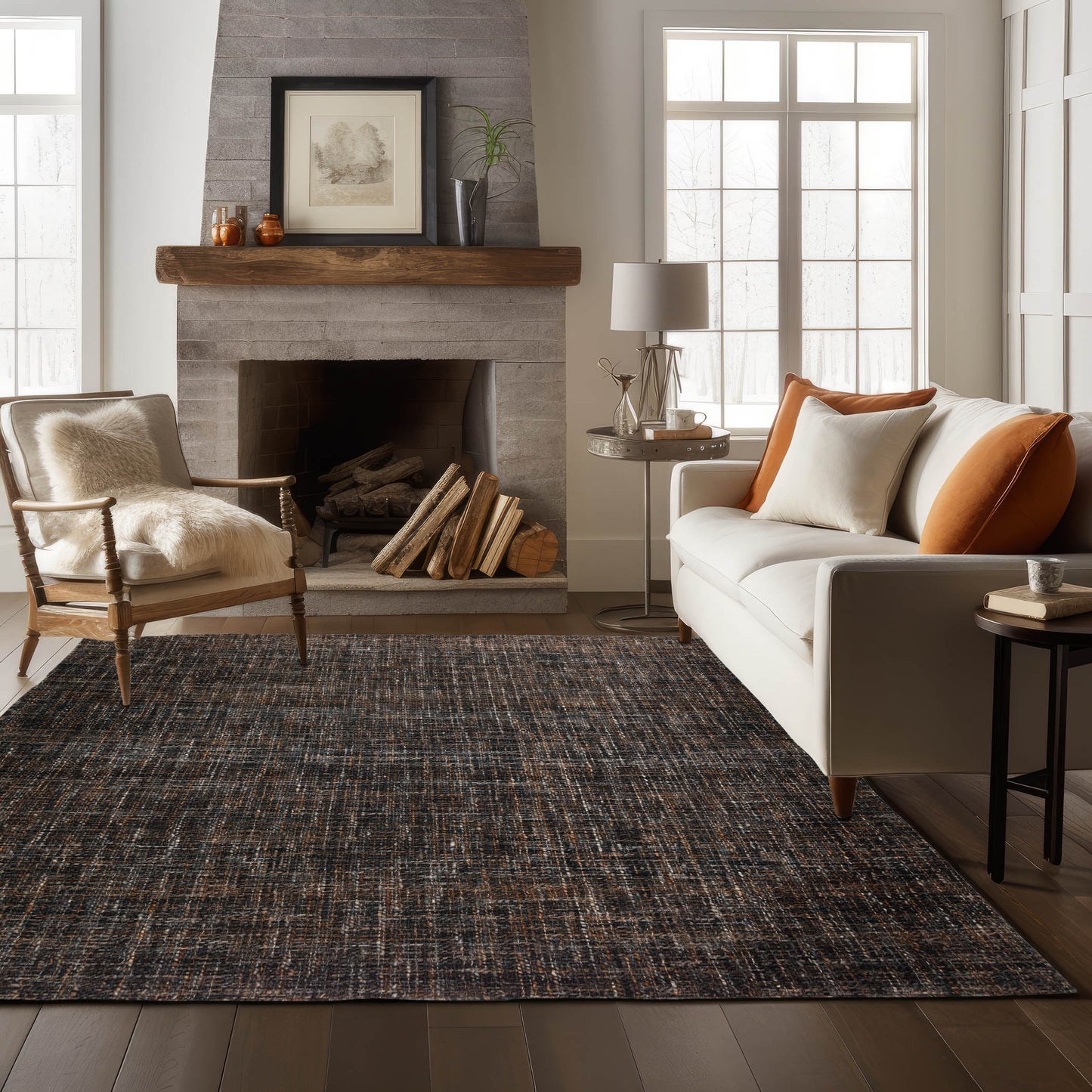 Dalyn Rugs Abruzzo Black Casual