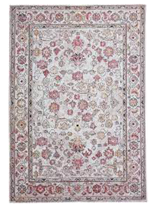 Feizy Armant 3945F Pink Ivory Traditional Machine Woven Rug