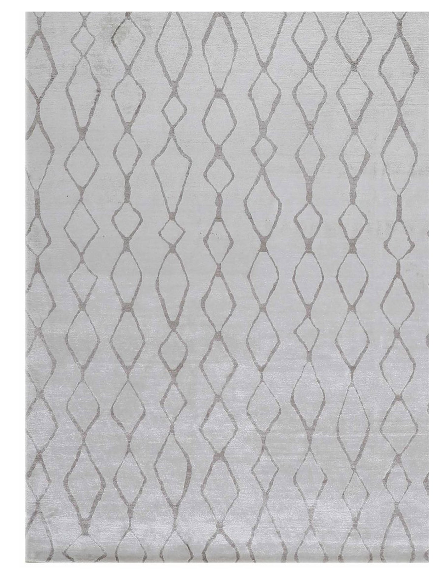 Artisan Mary Ivory Contemporary Knotted Rug