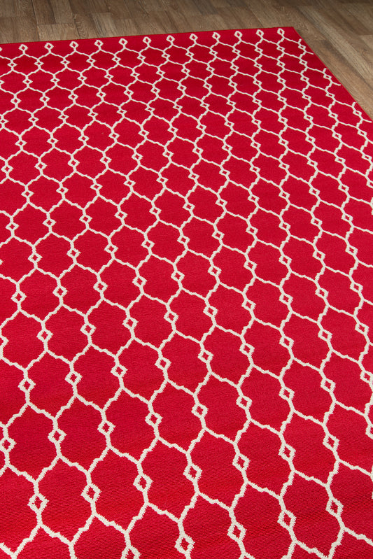 Momeni Baja Red Contemporary