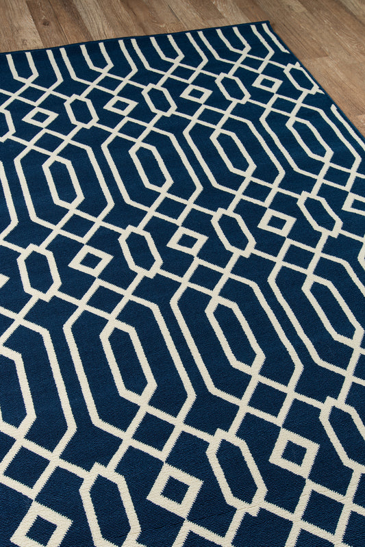 Momeni Baja Navy Contemporary