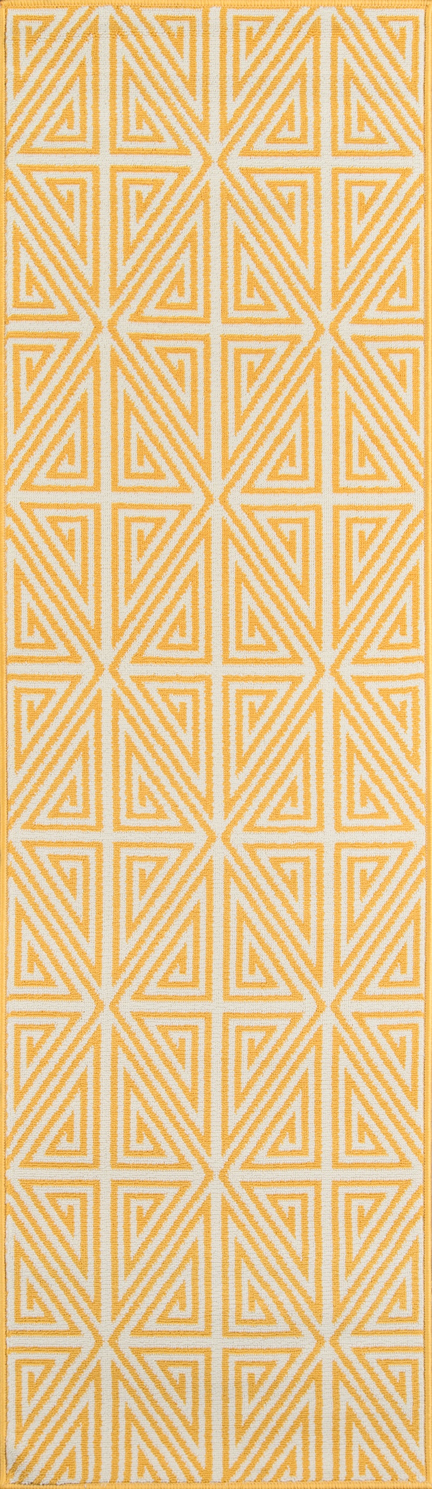 Momeni Baja Yellow Contemporary