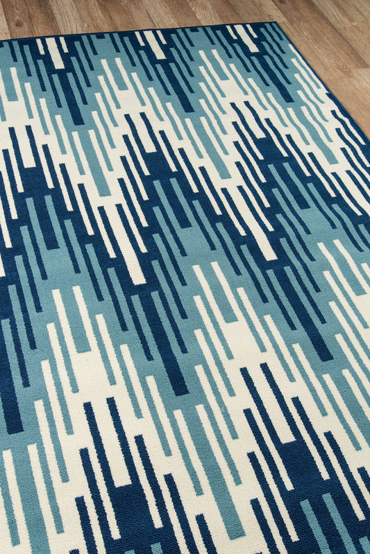 Momeni Baja Blue Contemporary