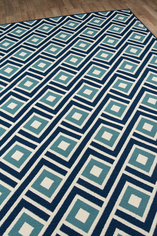 Momeni Baja Blue Contemporary