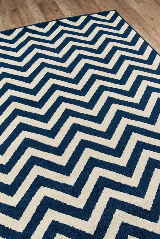 Momeni Baja Navy Contemporary