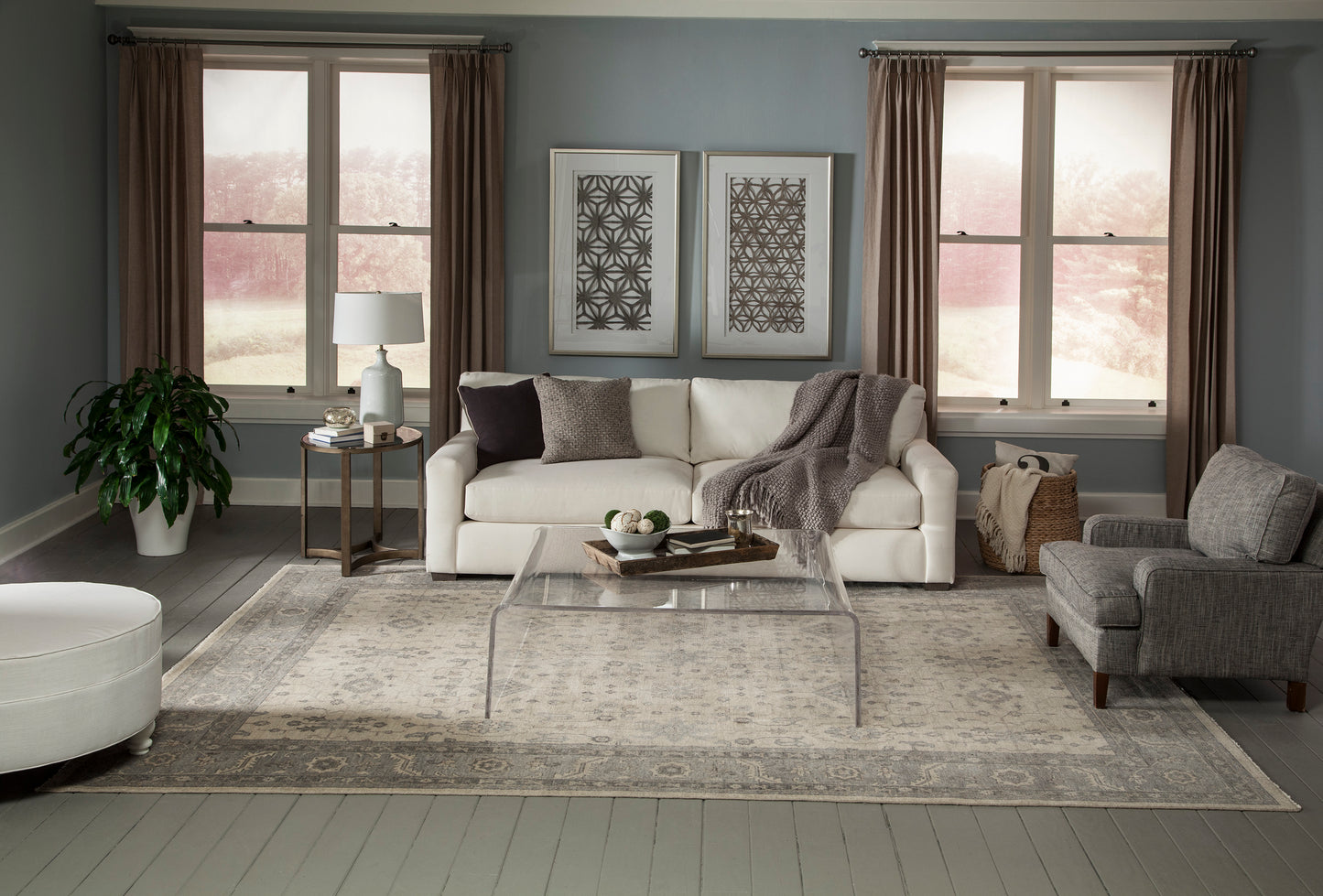 Momeni Banaras Beige Traditional
