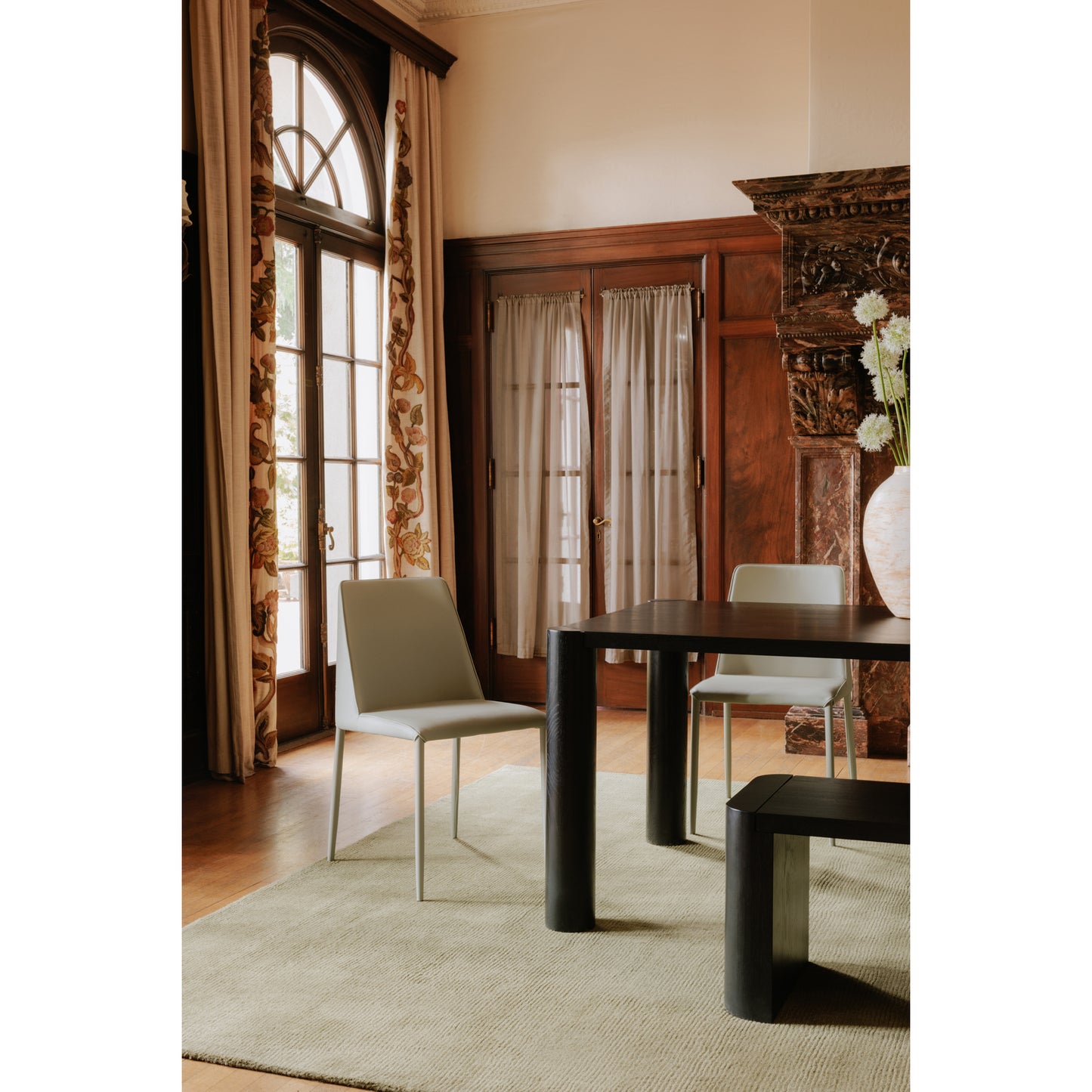 Moes Home Dining Tables Post Black Modern Furniture