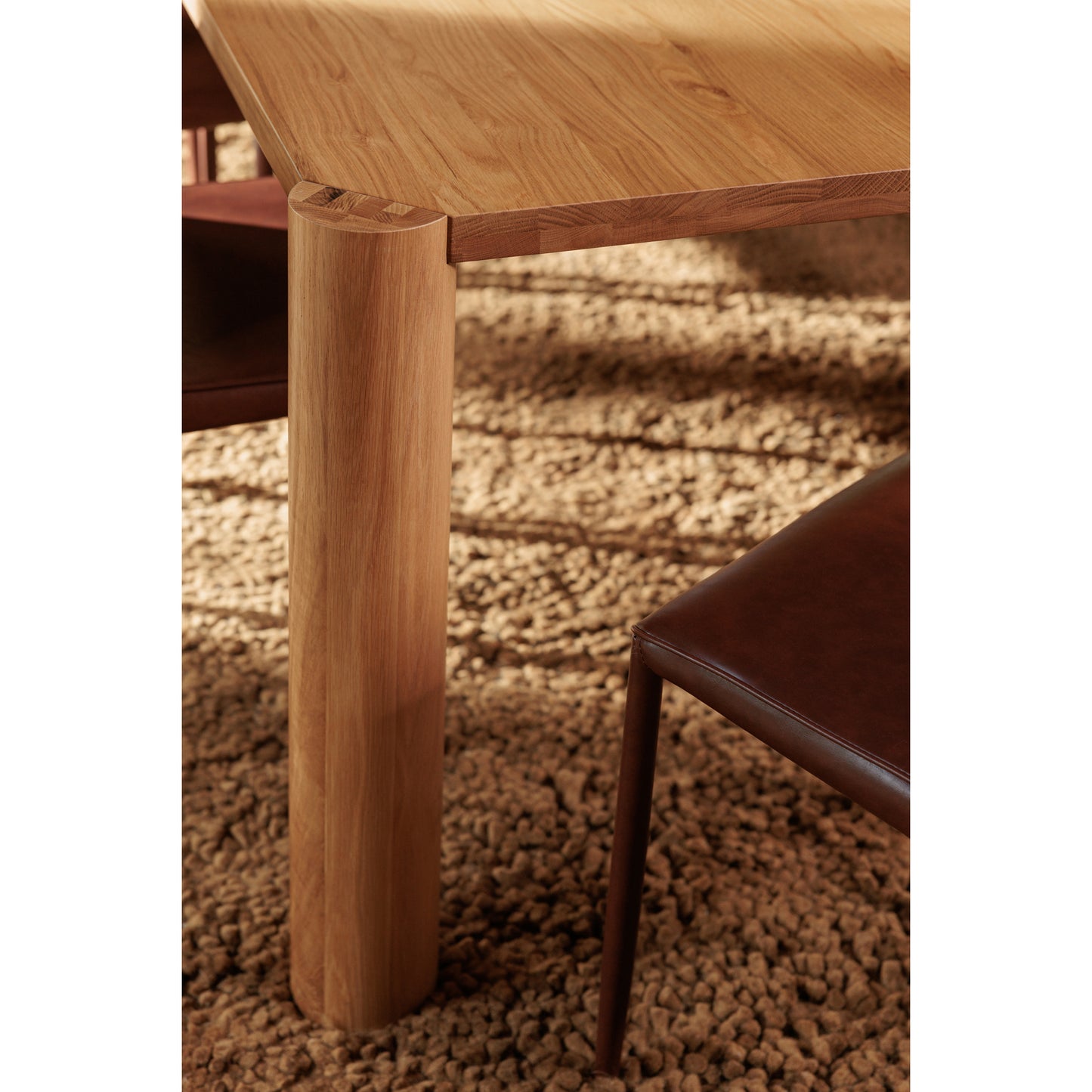 Moes Home Dining Tables Post White Modern Furniture