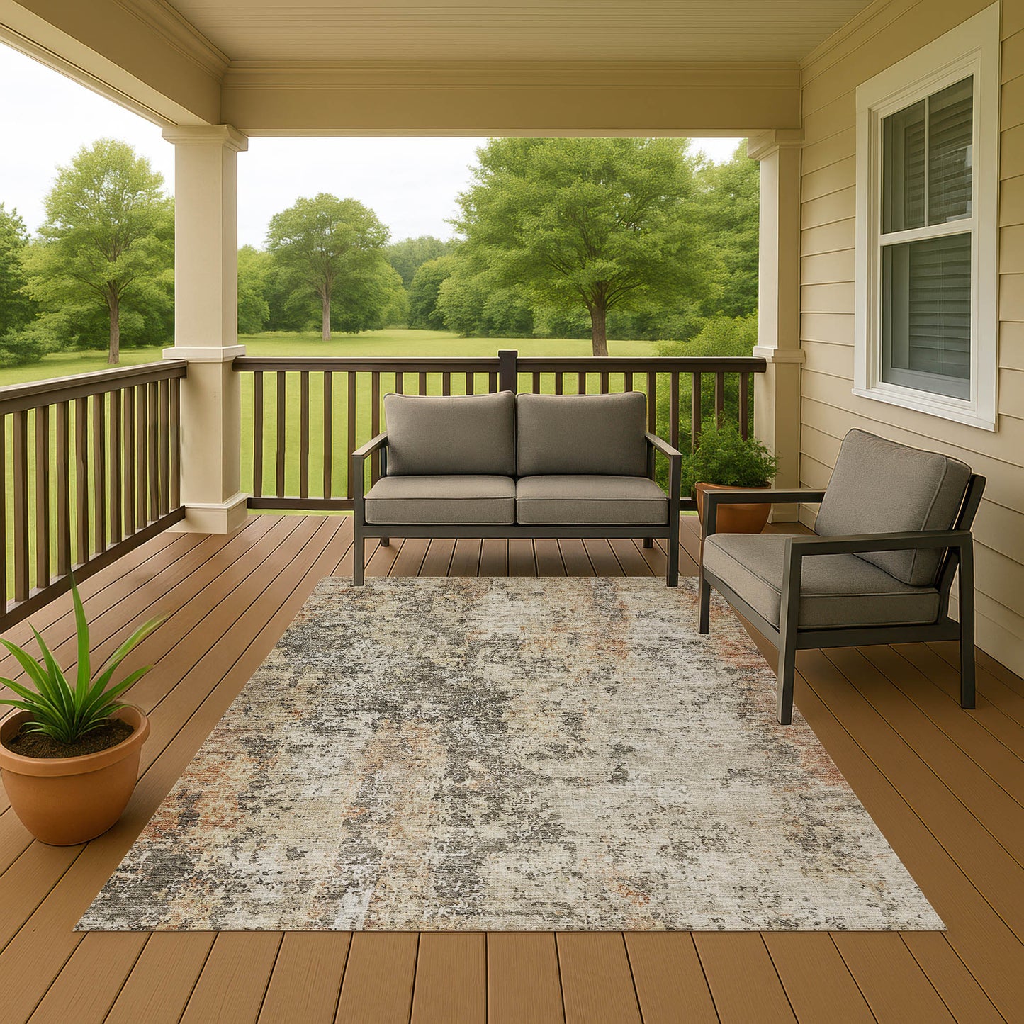 Dalyn Rugs Bresca Terracotta Transitional