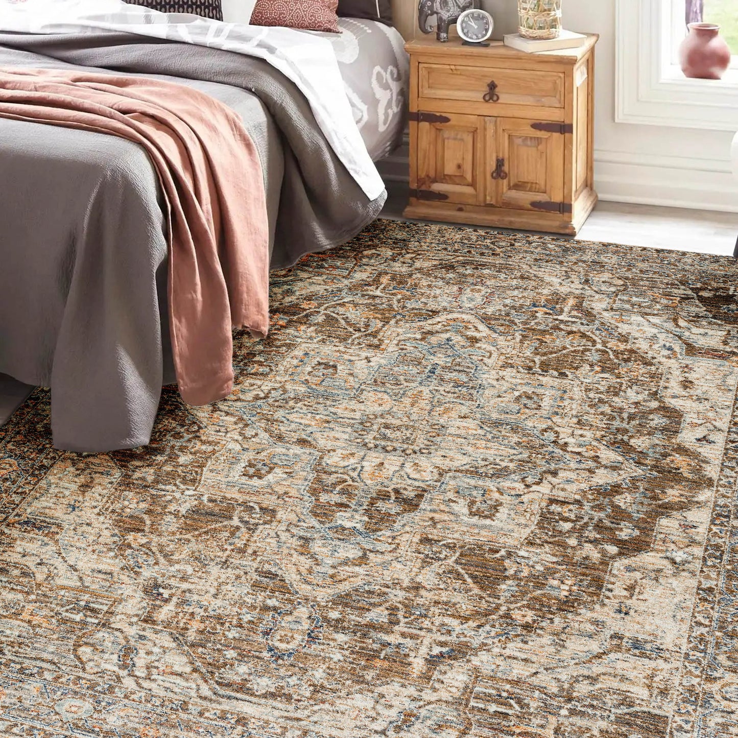 Dalyn Rugs Bergama Mocha Traditional